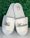 Personalised Crystal Bridal Slippers *