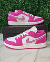 Jordan 1 - White/Fire Pink - Lows*