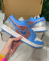 Jordan 1 - Uni Blue/Crystal/Lt Sapphire/Rose *