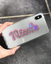 Pink Crystal Name Decal Cover*