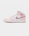 Jordan 1 - White/Pink Foam - Mids*