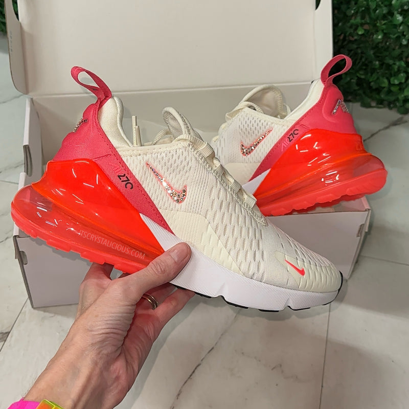 Nike Air Max 270 Sail/Hot Punch - Minimal*