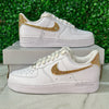 Nike Air Force 1 - Ticks/Heel Cap - Golden Honey/Crystal *