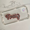 Red Crystal Name Decal Cover*