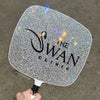 Handheld Crystal Make up Mirror *