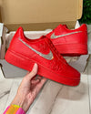 Special Edition Nike Air Force 1 - Valentines Day Red*