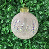 Crystal Name Christmas Bauble *