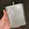 Crystalicious® Initial Stainless Hip Flask *