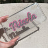 Pink Crystal Name Decal Cover*