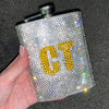 Crystalicious® Initial Stainless Hip Flask *