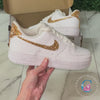 Nike Air Force 1 - Ticks/Heel Cap - Golden Honey/Crystal *