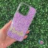 Crystal Script Name Phone Cover - Vitrail Lt/Limecicle*