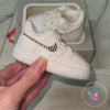 RTS - Baby Crib Nike Air Force 1 - Crystal*