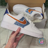 Nike Air Force 1 - Lt Sapphire/Sun/Sapphire (Max Crystal Bling)*