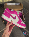 Jordan 1 - White/Fire Pink - Lows*