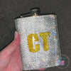 Crystalicious® Initial Stainless Hip Flask *