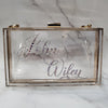 Personalised Acrylic Clutch Purse*