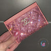 Crystal Pink Chanel Card Holder *