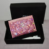 Crystal Pink Chanel Card Holder *