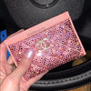 Crystal Pink Chanel Card Holder *