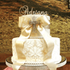 Personalised Bling Name Cake Topper - Brock Font * - It's Crystalicious®