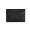 Black Chanel Card Holder *