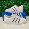 Adidas Superstar - White/Tanzanite*