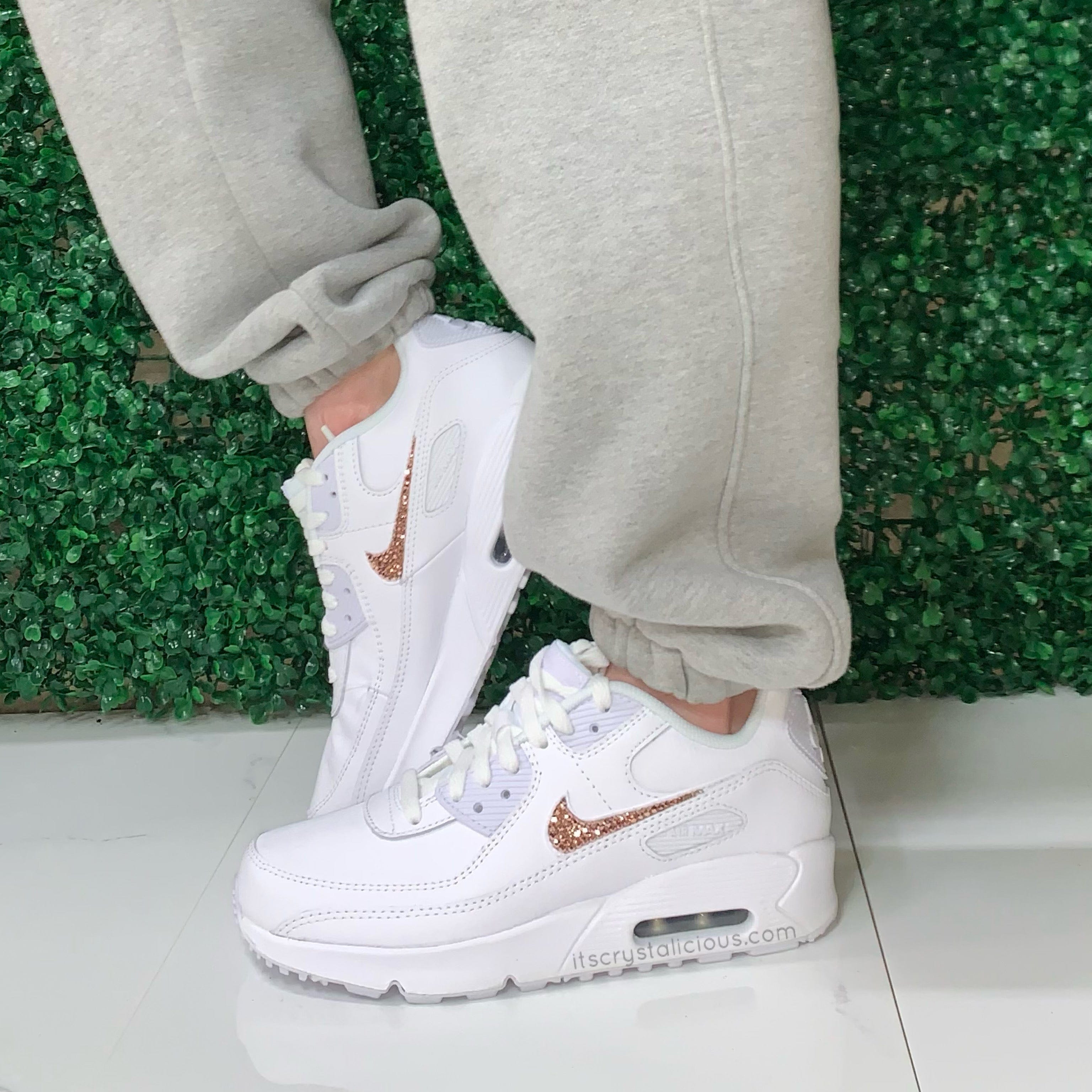 Nike Air Max - White/Rose Gold *– It's