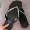 Thick Strap Embellished Havaianas - 2 Rows *