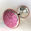 Crystalicious® Stainless Steel Baby Rattle - Partly embellished * - It's Crystalicious®