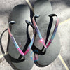 Thin Strap Havaianas gradation colour - 3 Rows * - It's Crystalicious®