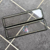 Set of 2 - Crystalicious® Number Plate Frame - 3 rows * - It's Crystalicious®