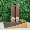 Embellished Tall Genuine Ugg Boots - Chocolate/Crystal*